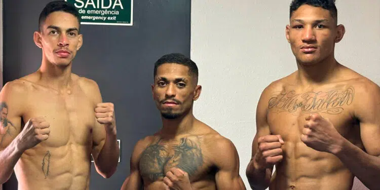 Trio da equipe de Cristiano Marcello luta no LFA - Foto: Divulgação
