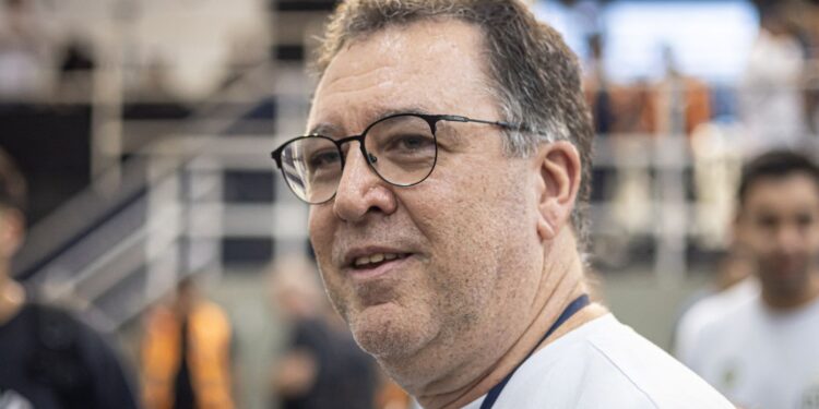 Marcelo Teixeira, presidente do Santos