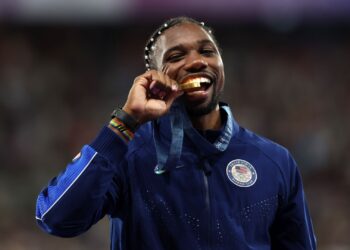 Noah Lyles responde jogador da NFL