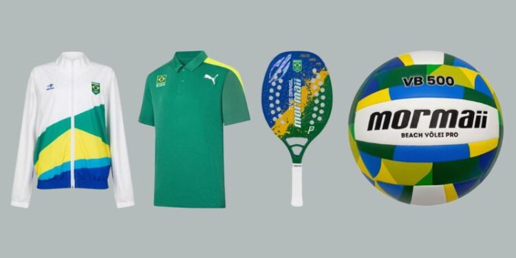Confira dicas de produtos esportivos incríveis para entrar no clima e torcer pelo Brasil (Crédito: Reprodução/Mercado Livre)