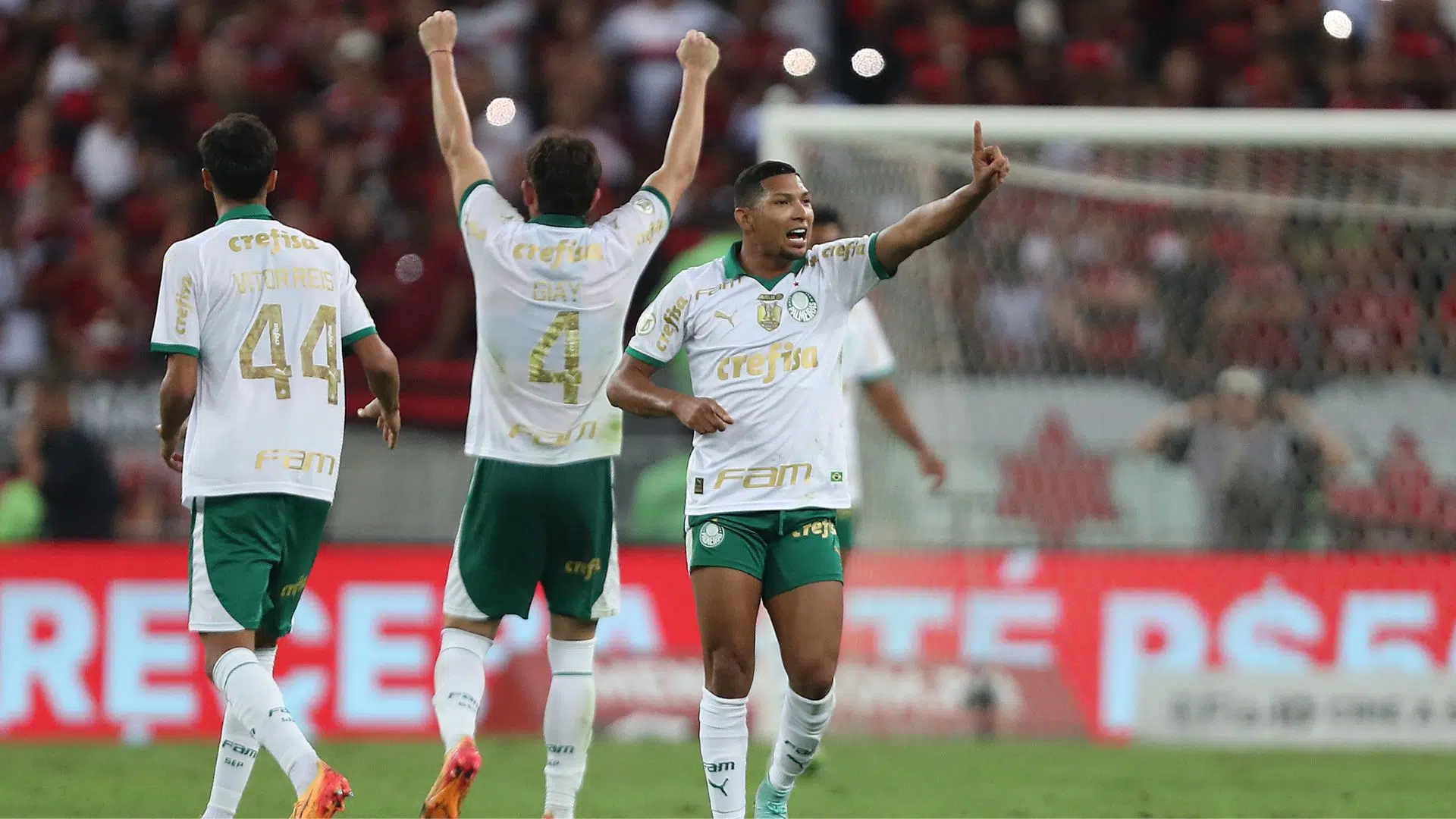 Palmeiras empatou com o Flamengo no Brasileirão