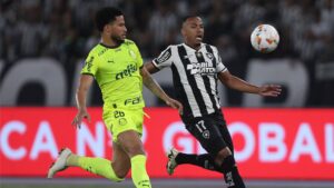 Palmeiras x Botafogo na Libertadores 2024