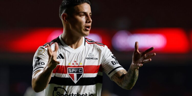 Como foi a passagem de James Rodríguez no São Paulo
