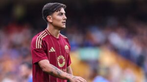 Paulo Dybala em ação pela Roma