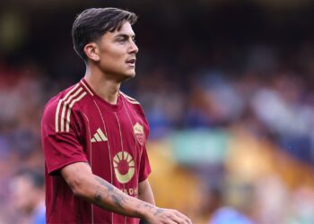 Paulo Dybala em ação pela Roma