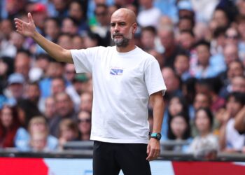 Guardiola, técnico do City (Créditos: Getty Images)