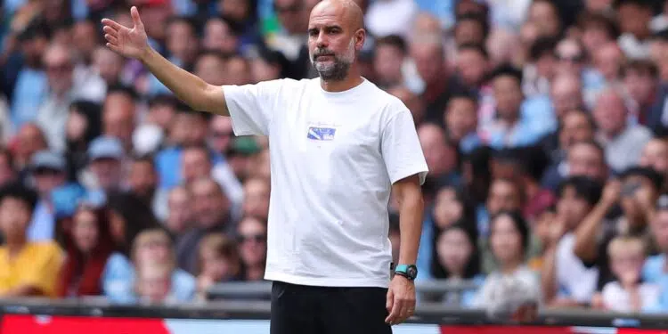 Guardiola, técnico do City (Créditos: Getty Images)