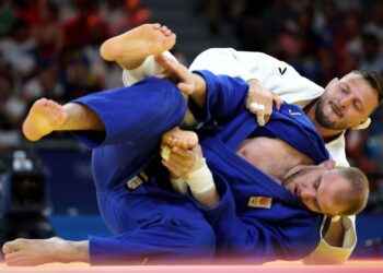 Baby, judoca brasileiro, em Paris 2024 (Crédito: Getty Images)