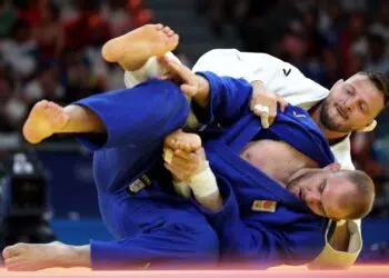 Baby, judoca brasileiro, em Paris 2024 (Crédito: Getty Images)