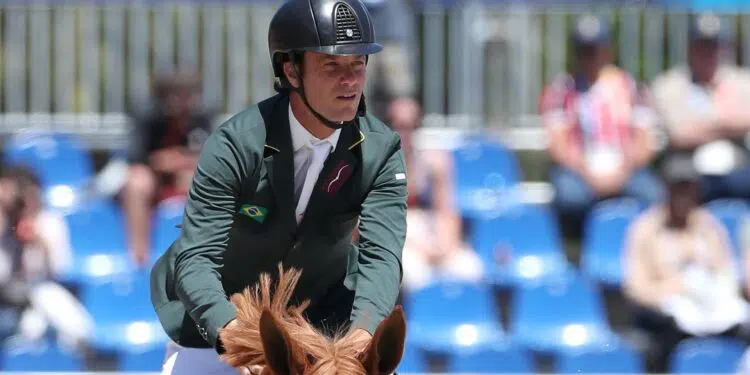 Pedro Veniss, cavaleiro brasileiro (Crédito: Getty Images)