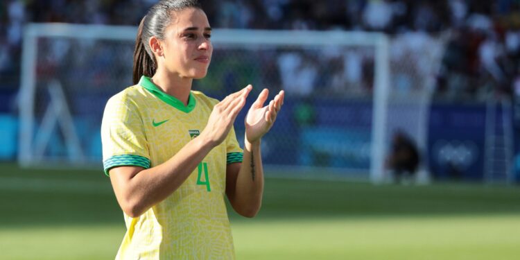 Rafaelle na Seleção Brasileira (Créditos: Getty Images)