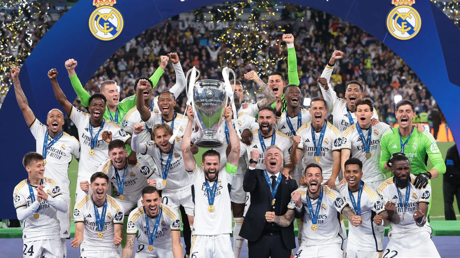 Real Madrid é o atual campeão da Champions League