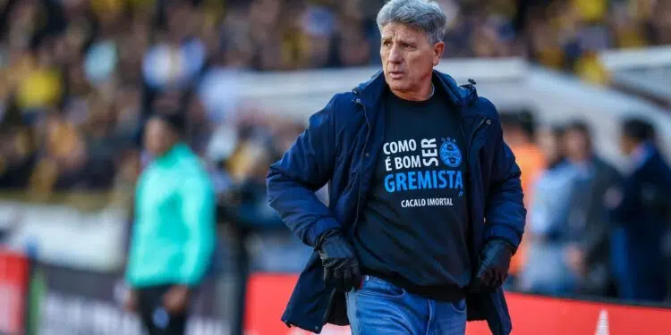 Renato Gaúcho, técnico do Grêmio