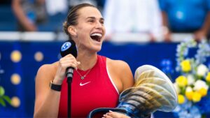Aryna Sabalenka venceu o WTA de Cincinnati (Crédito: Getty Images)