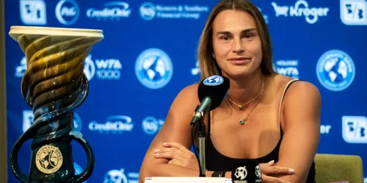Aryna Sabalenka critica premiação do WTA de Cincinnati (Crédito: Getty Images)