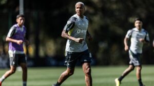 Treino do Atlético para enfrentar o San Lorenzo