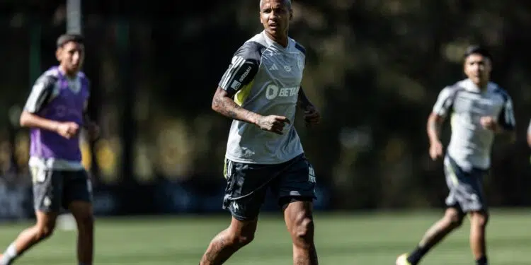 Treino do Atlético para enfrentar o San Lorenzo