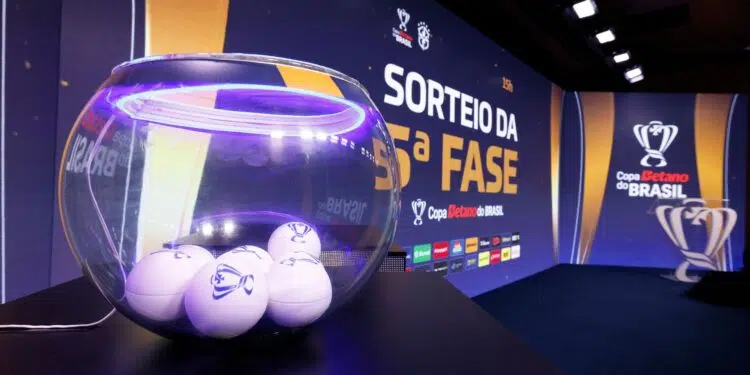 Sorteio da Copa do Brasil para as quartas de final (Crédito: Rafael Ribeiro / CBF)