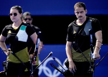 Ana Luiza Caetano e Marcus D'Almeida (Crédito: Alexandre Loureiro/COB)