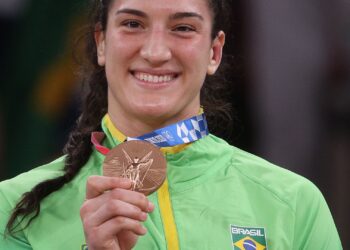 Mayra Aguiar, judoca brasileira (Crédito: Getty Images)