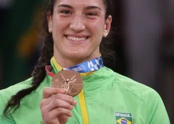 Mayra Aguiar, judoca brasileira (Crédito: Getty Images)