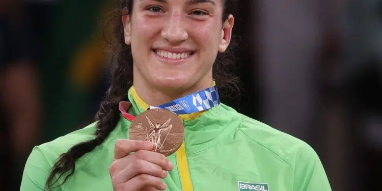 Mayra Aguiar, judoca brasileira (Crédito: Getty Images)