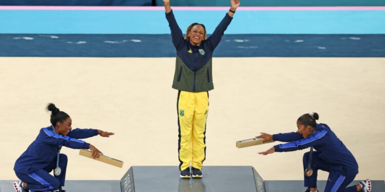 Ato das estadunidenses rodou o mundo e deu o que falar (Crédito: Getty Images)