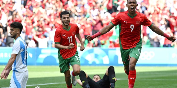 Marrocos abre o placar na Olimpíada (Crédito: Getty Images)