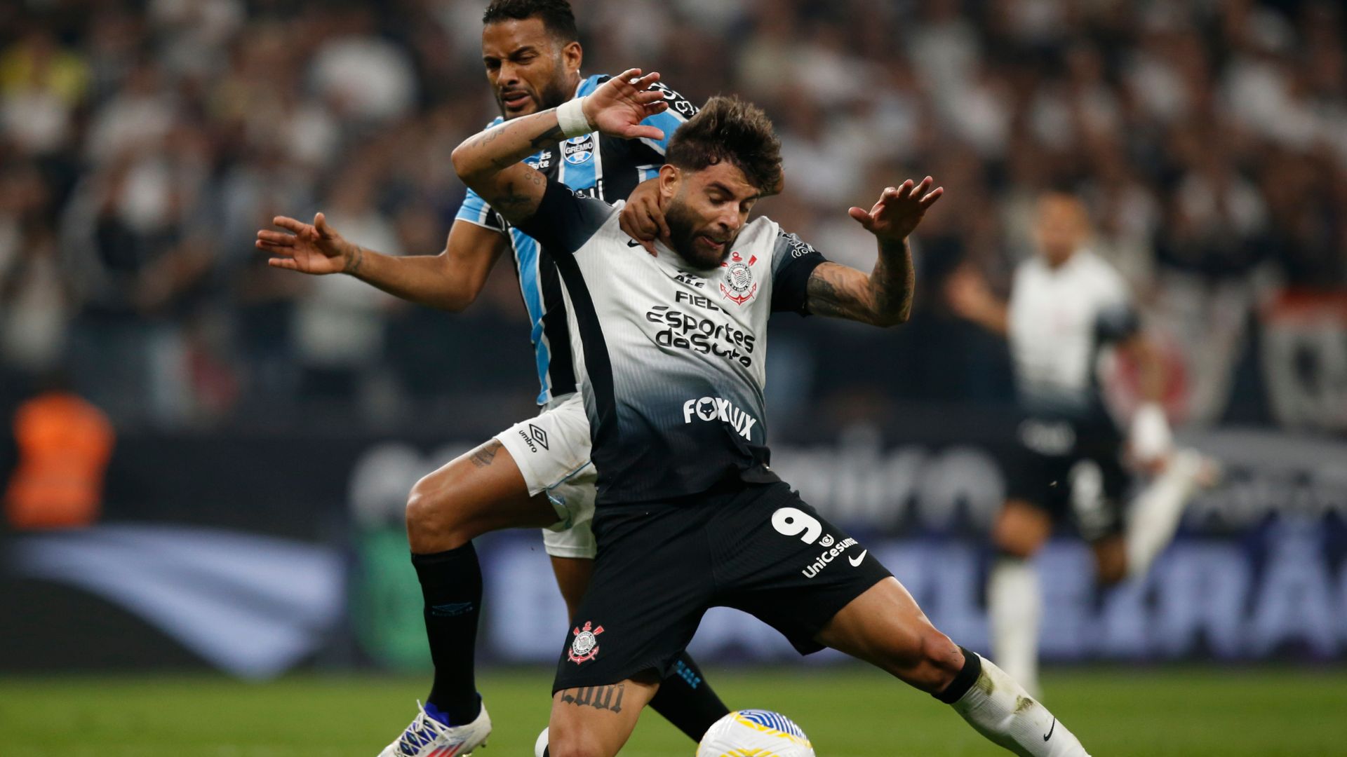 Yuri Alberto em ação pelo Corinthians