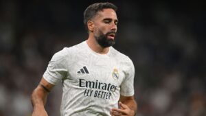 Dani Carvajal atuando pelo Real Madrid