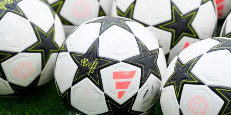 Bolas que serão usadas na edição 2024/25 da Champions League