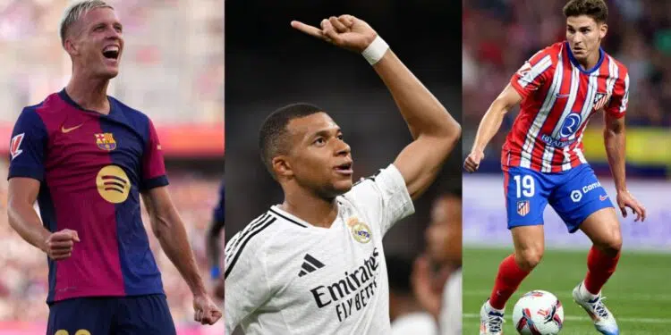 Alguns dos maiores nomes do futebol mundial chegaram à LA LIGA EA SPORTS neste verão, incluindo Kylian Mbappé, Julián Alvarez e Dani Olmo, entre outros.