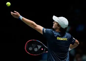 João Fonseca é derrotado na estreia da Copa Davis (Crédito: Getty Images)