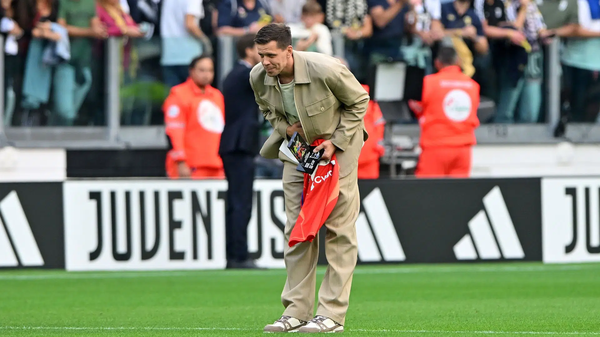 Szczesny em sua despedida do futebol profissional
