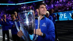 Carlos Alcaraz fala sobre conquista da Laver Cup