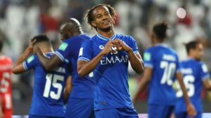 André Carrillo em ação pelo Al-Hilal (Crédito: Getty Images)