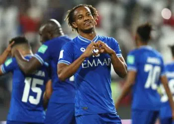 André Carrillo em ação pelo Al-Hilal (Crédito: Getty Images)