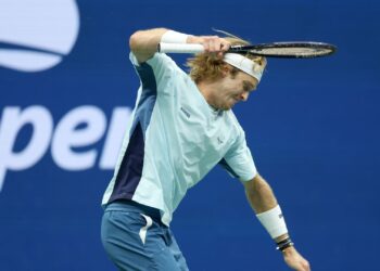 Andrey Rublev teve ataque de raiva no US Open