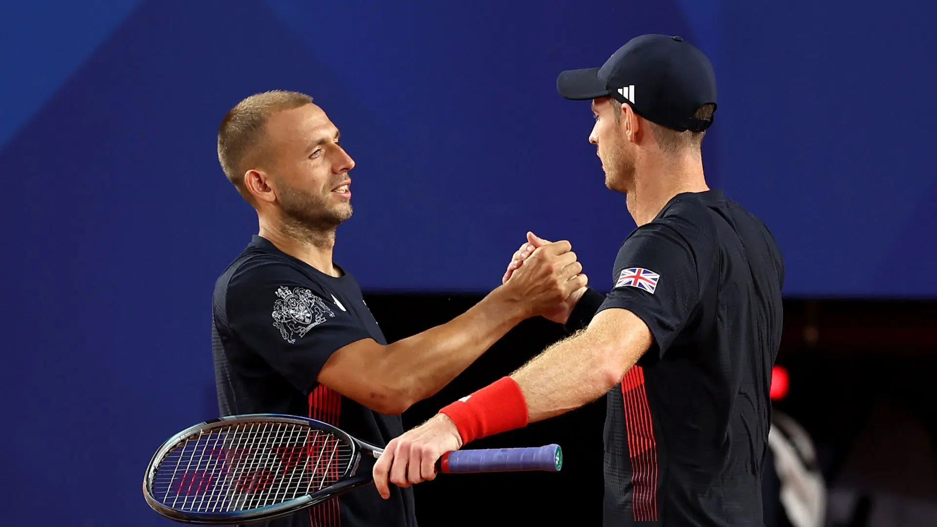 Andy Murray disputou a chave de duplas dos Jogos Olímpicos de Paris com Daniel Evans (Crédito: Getty Images)