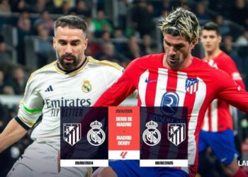 Atlético de Madrid x Real Madrid é um dos confrontos da rodada na LALIGA