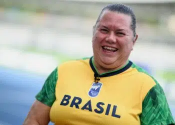 Beth Gomes conquista ouro no arremesso de disco (Crédito: Getty Images)