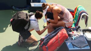 Bia Haddad Maia fala sobre susto no US Open (Crédito: Getty Images)