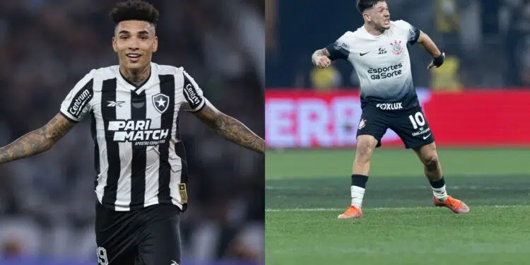 Botafogo x Corinthians será jogo do Brasileirão neste sábado, 14