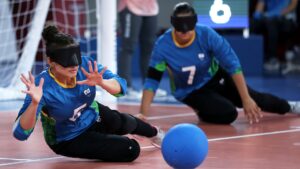 Brasil perde para a China e fica fora do pódio no Golbol