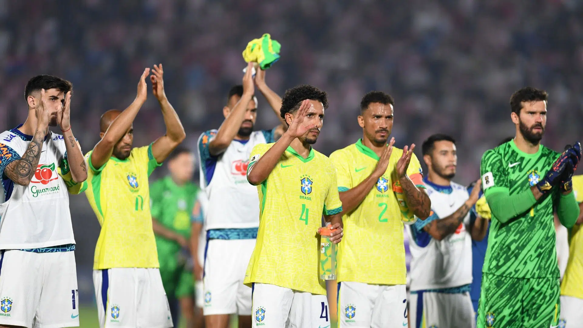 Brasil perdeu para o Paraguai nas Eliminatórias