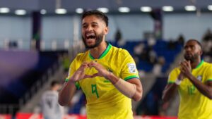 Brasil venceu Marrocos no Mundial de Futsal