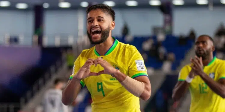 Brasil venceu Marrocos no Mundial de Futsal