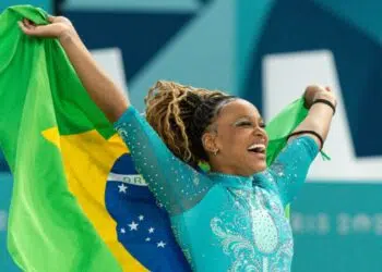Rebeca Andrade, medalhista olímpica, vai participar do Campeonato Brasileiro de Ginástica