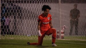 Carlinha, do São Paulo (Créditos: Guilherme Veiga/Saopaulofc.net)