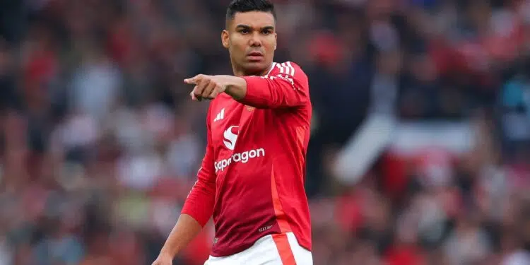 Casemiro tem o terceiro maior salário da Premier League (Crédito: Getty Images)